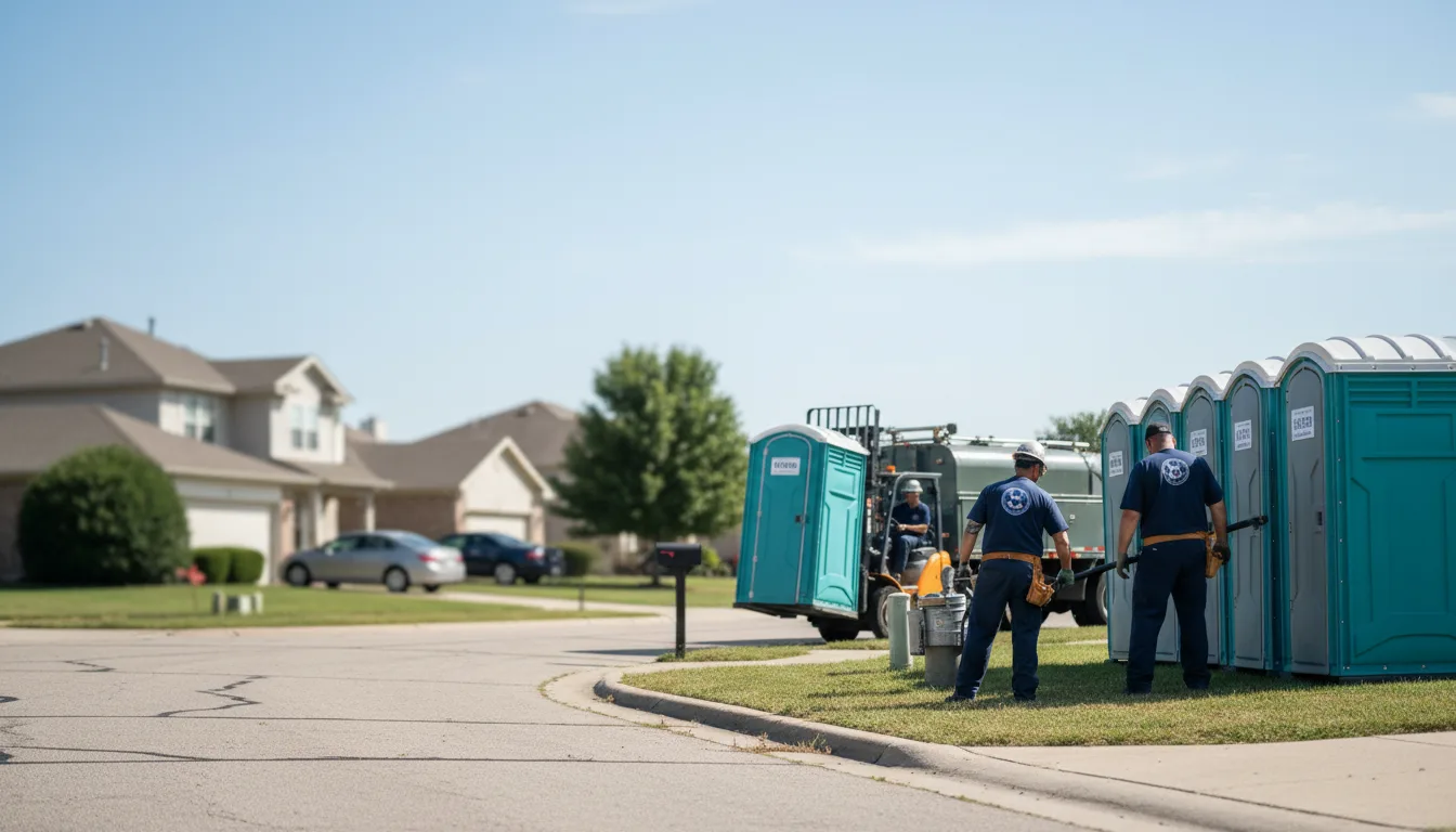 Porta Potty Rental in The Colony, TX near me